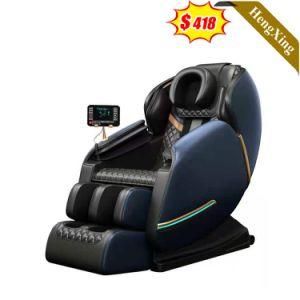 Latest Home Use Foot Armchair Shiatsu Electric Full Body 4D Comfortable Leather Massager Chair
