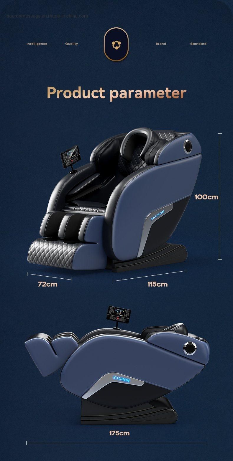 Intelligent Cheap Massage Chair Zero Gravity with Big Screen Controller