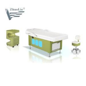 VIP High Level Thermal Heating Beauty Massage Table Furniture with LED (D-170102)
