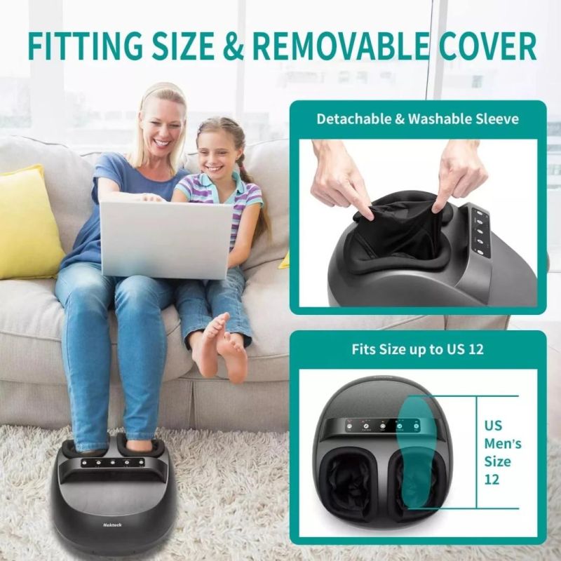 Shiatsu Foot Massage Air Compression Rolling