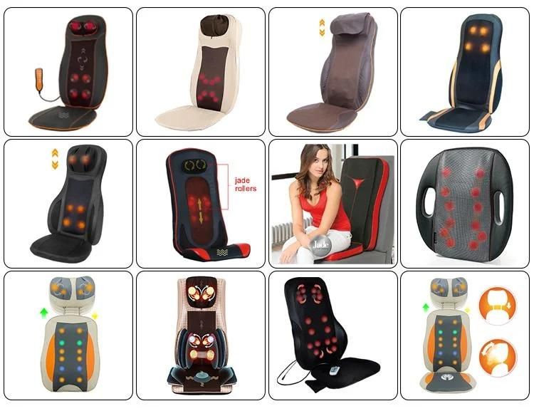 Body Care Vibration and Heating Back Shiatsu Massage Cushion