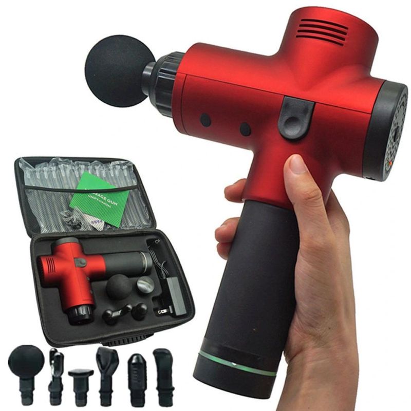 2021 Handheld Fascia Relax Body Portable Electric Deep Tissue Booster Muscle Mini Massage Gun