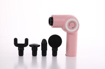 OEM Portable Mini Massage Gun 6 Levels Speed Wireless Carry Massager with Type-C Charging Port