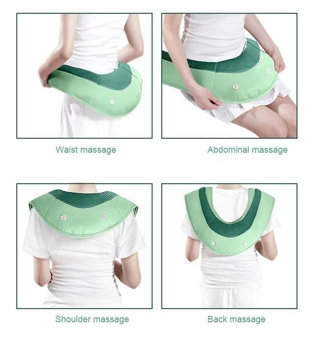 Fashion Plastic Acupressure Neck and Shoulder Massager