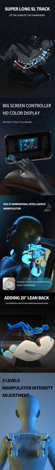 2021 Bill Operated Paypal Pay Vending Massage Chairs