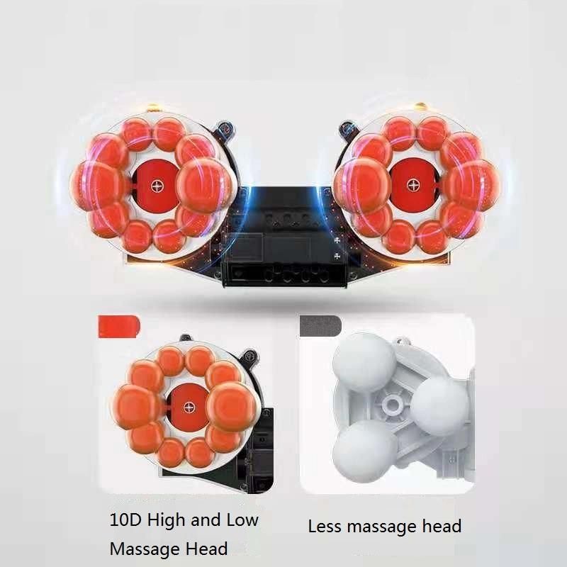 Massage Pillow Shiatsu Kneading Neck Back Massager Electric Massage Pillow Cushion with Heat