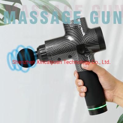 Muscle Massage Gun, Quiet Deep Tissue Percussion Back Neck Head Hammer Massager for Athletes, 30 Speed Level, LED Touch Screen