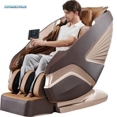 Ningdecrius Best 4D Zero Gravity Full Body SL Track Electric Luxury Office 3D Recliner Folding Shiatsu Cheap Price Massage Chair