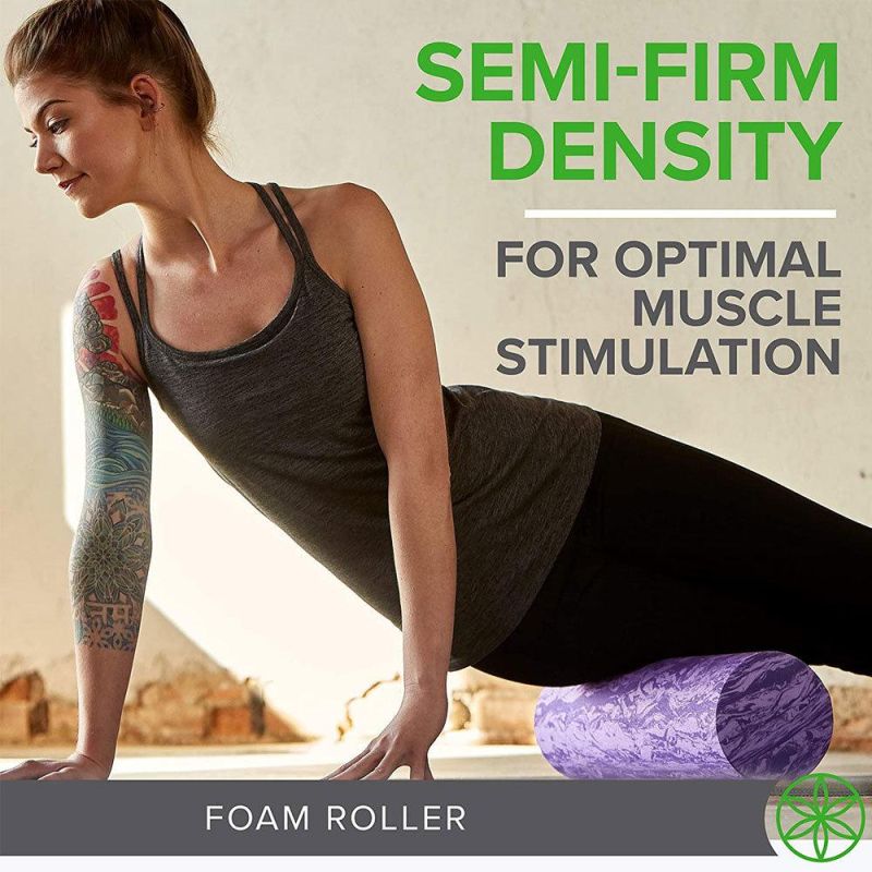 PE Yoga Foam Roller for Full Body Muscle Pain Relief