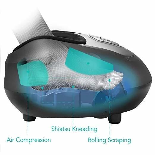 Electric Foot Massager Machine with Shiatsu Deep Air Compressor Massage