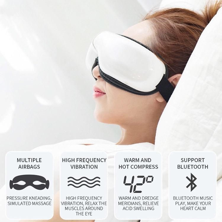 New Multifunctional Electric Eye Massage Instrument Heating Massage Music