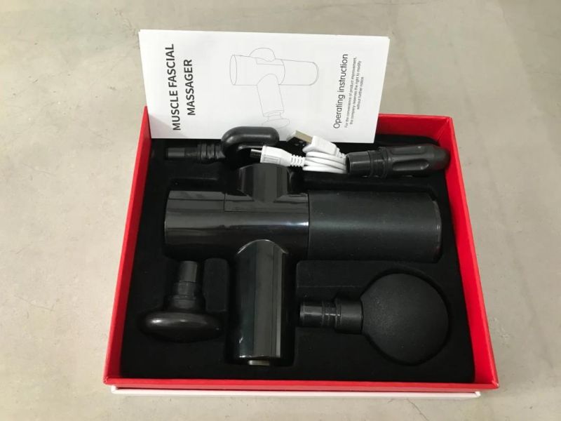 Rechargeable USB Tahath Color Box /Brown Carton Fitness Equipments Massage Gun