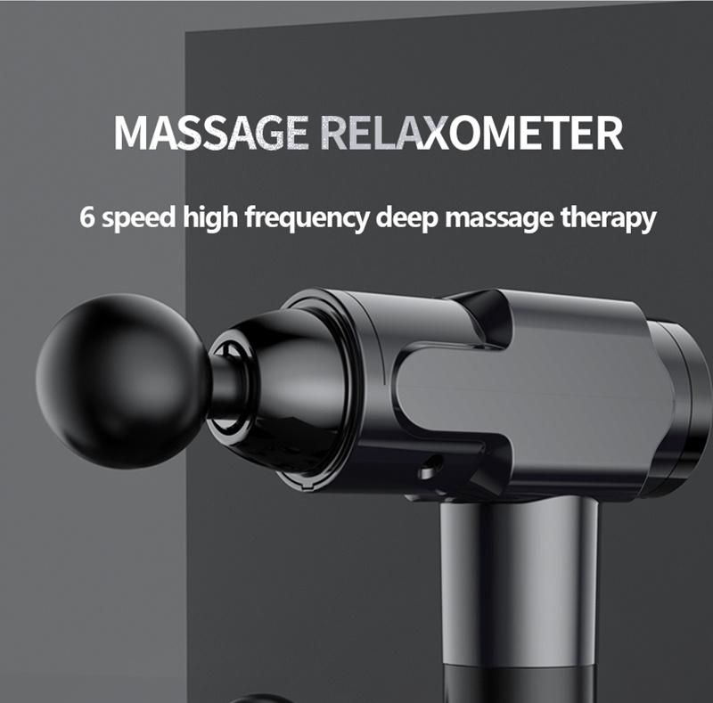 Km Handheld Muscle Massage Gun Fitness Sports Full Body Relax Recovery Cordless Vibration Massager Pistolet Pistola De Masaje