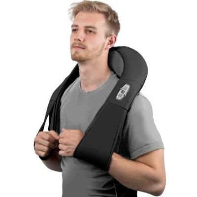 High Quality Heated Shoulder and Shiatsu Heat Back Neck Massager with CE Approval