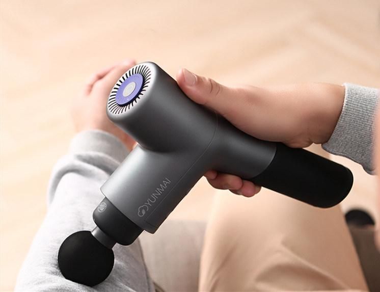 Meshine Handheld Therapy 6 Heads Sports Deep Muscle Massage Gun