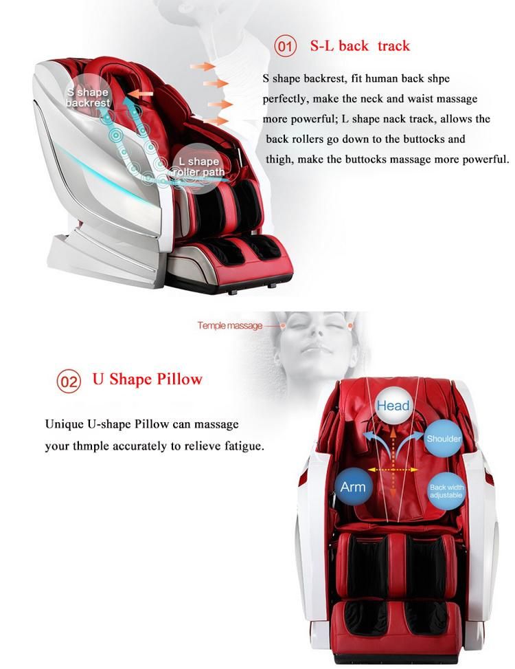 Hot Selling Zero Gravity Foot Massage Chair Rt-A10