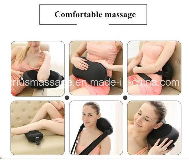 Infrared Heating Shiatsu Massage Pillow for Home