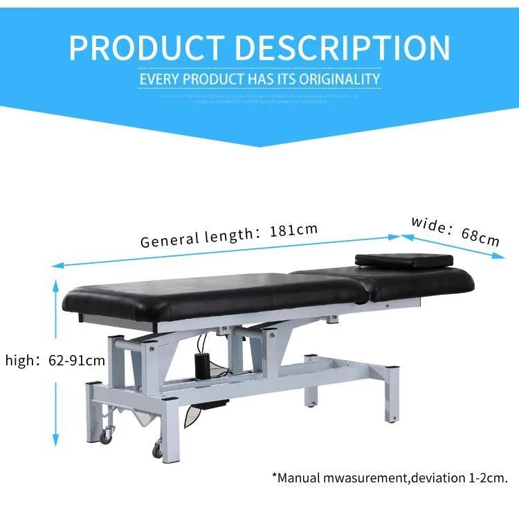 Hochey Medical New Fashion Furniture Electric Portable Couch Salon Cheap Chair SPA Cosmetic Facial Beauty Bed for Sale China