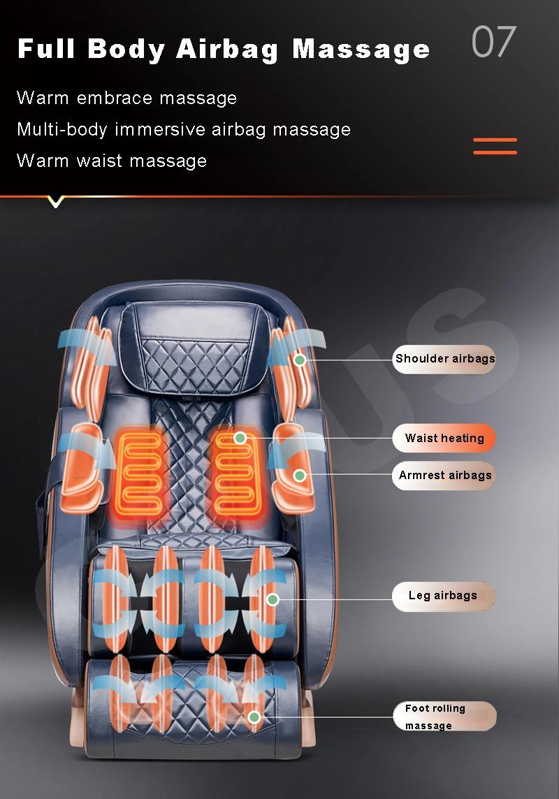 Ningde Crius Kneading Masaje with Heat Full Body Zero Gravity 4D Electric Massage Chair