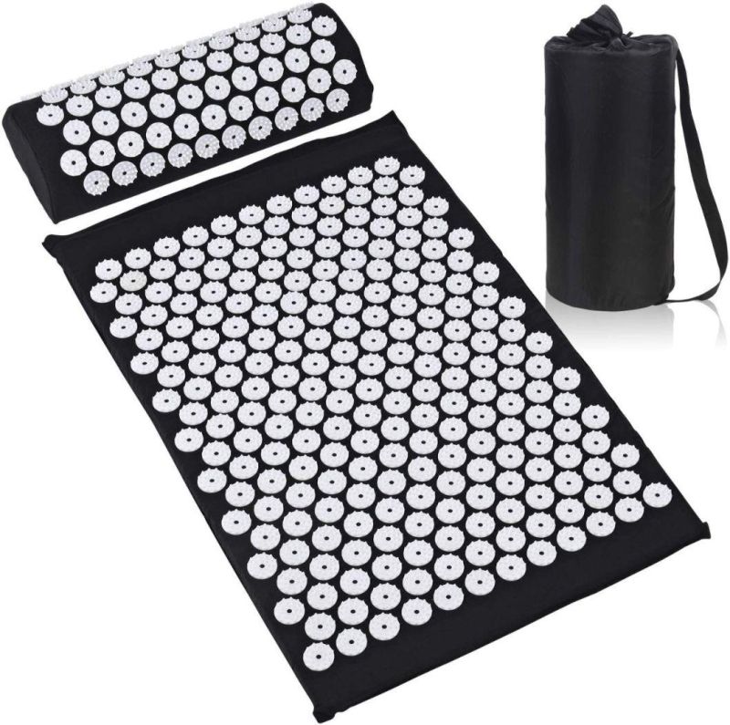 Acupressure Mat for Neck and Back Pain.