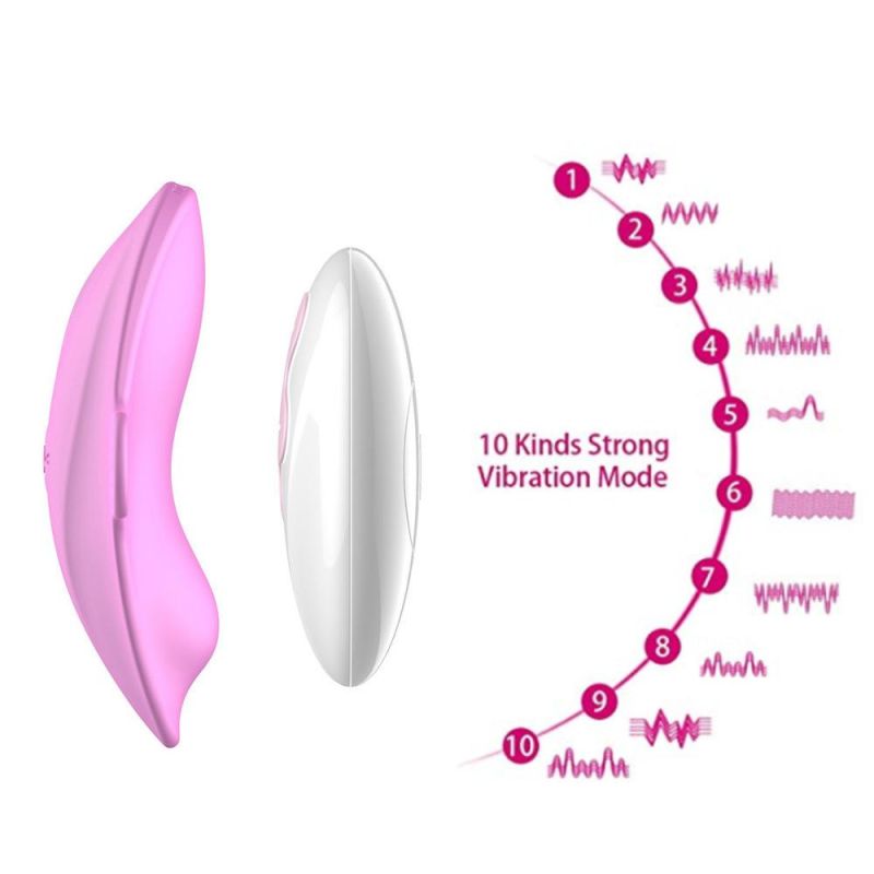 Safe and High Quality Wearable Conceal Butterfly Adult Sex Toy Vibrator Sex Toy for Women