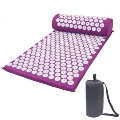 Massage Mat Acupuncture Mat with ABS Needles and Pillow Set