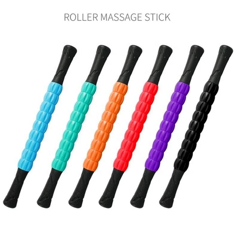 Roller Massage Stick Sore Muscle Massager Fitness Athletes Massage Tool Wyz20099
