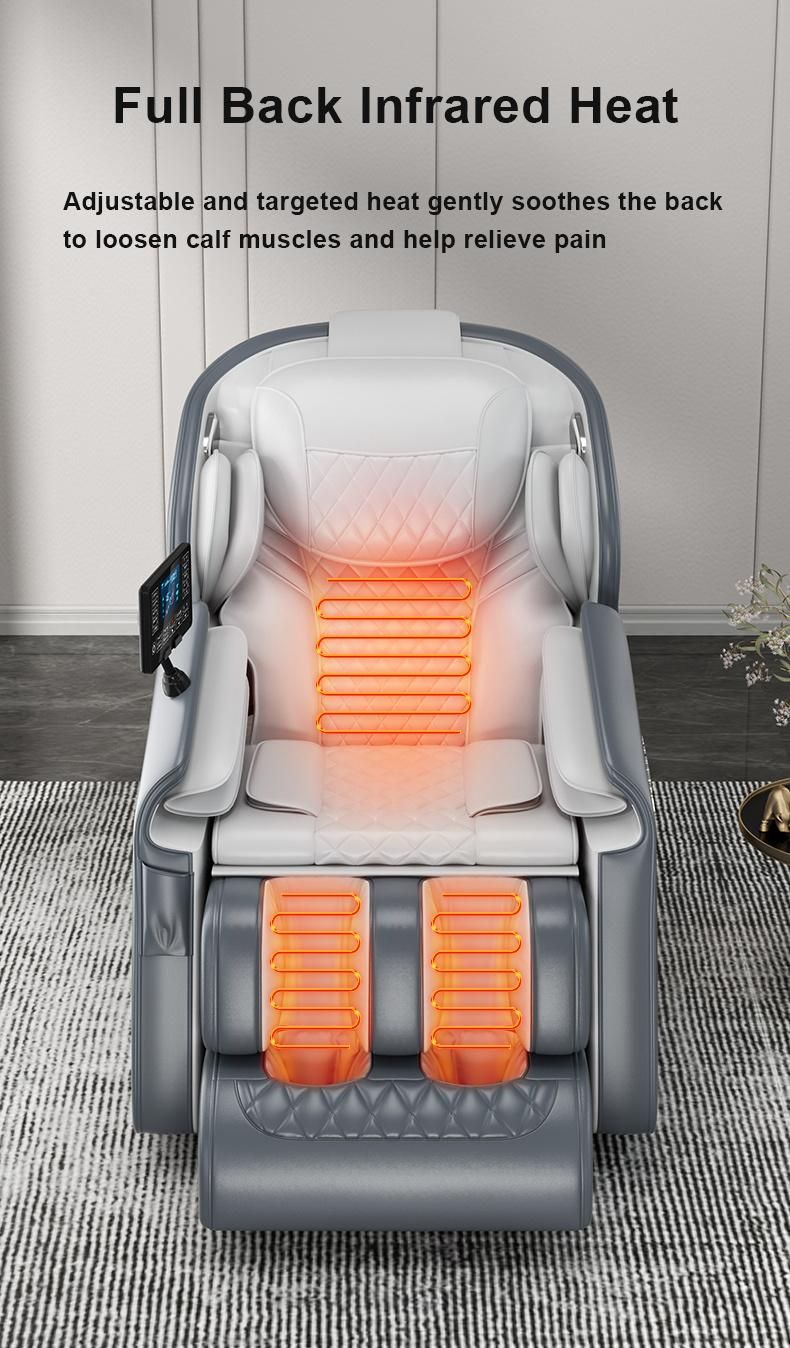 Home Office 4D Zero Gravity Shiatsu Full Body Massage Chair