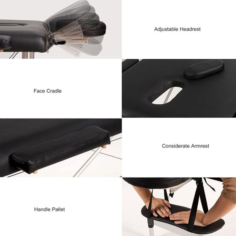 Portable Massage Table Adjustable Massage Table for Professional Massage Bed