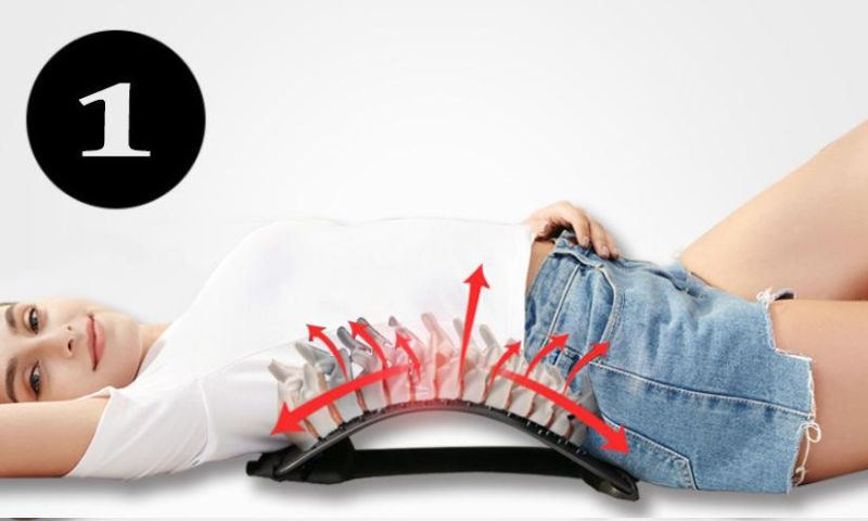 Wholesale Adjustable Back Stretcher Relief The Pain Lumbar Massagers