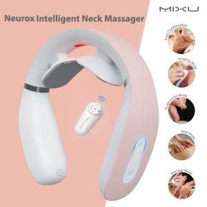 Electronic Wireless Intelligent Portable Physiotherapy Wireless Adjustable Kneading Neck Massager