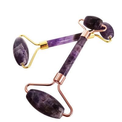 Factory Direct Handheld Amethyst Massage Roller