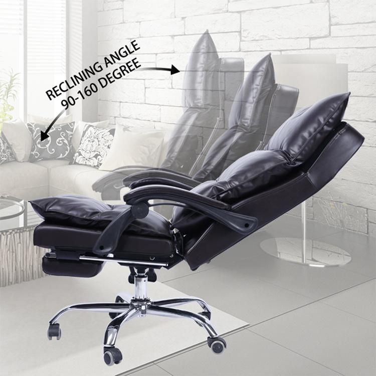 New Portable Electric 3D Back Shiatsu Chair Massage Kneading Vibrating Swivel Office Massage Chair