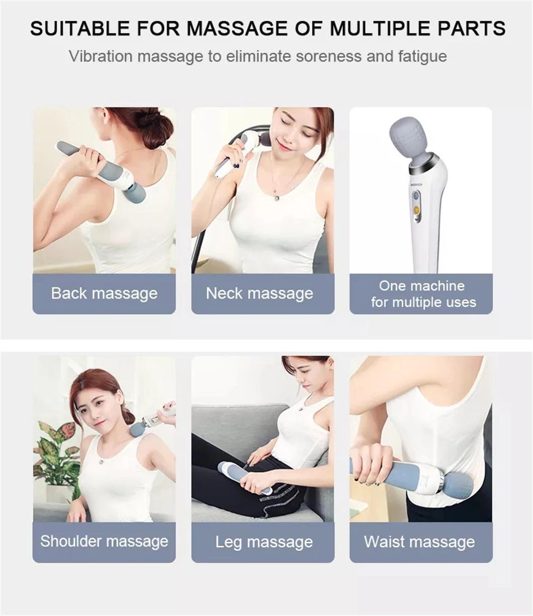 Rechargeable Handheld Massager Vibrating Muscle Massage Stick