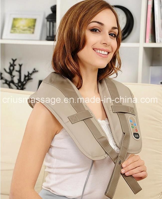 Tapping Kneading Heating Shoulder and Neck Massage Belt