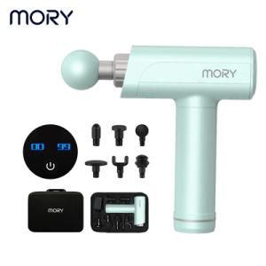 Mory Professional Handheld Sonic Adjustable Vitbrating Digital Body Massage-Gun Muscle