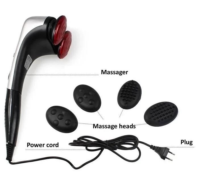 Dual Head Massage Hammer with Infrared Heating Percussive Massager Hammer