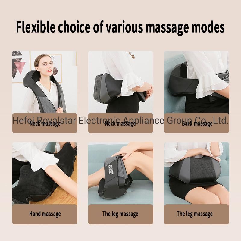Kneading Massage Shawl Cervical Spine Massager Shoulder Waist Shoulder and Neck Warm Compress