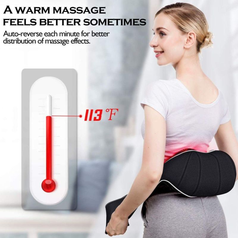 Changing The Current Intensity Head Tahath Carton Massage Cushion Massager