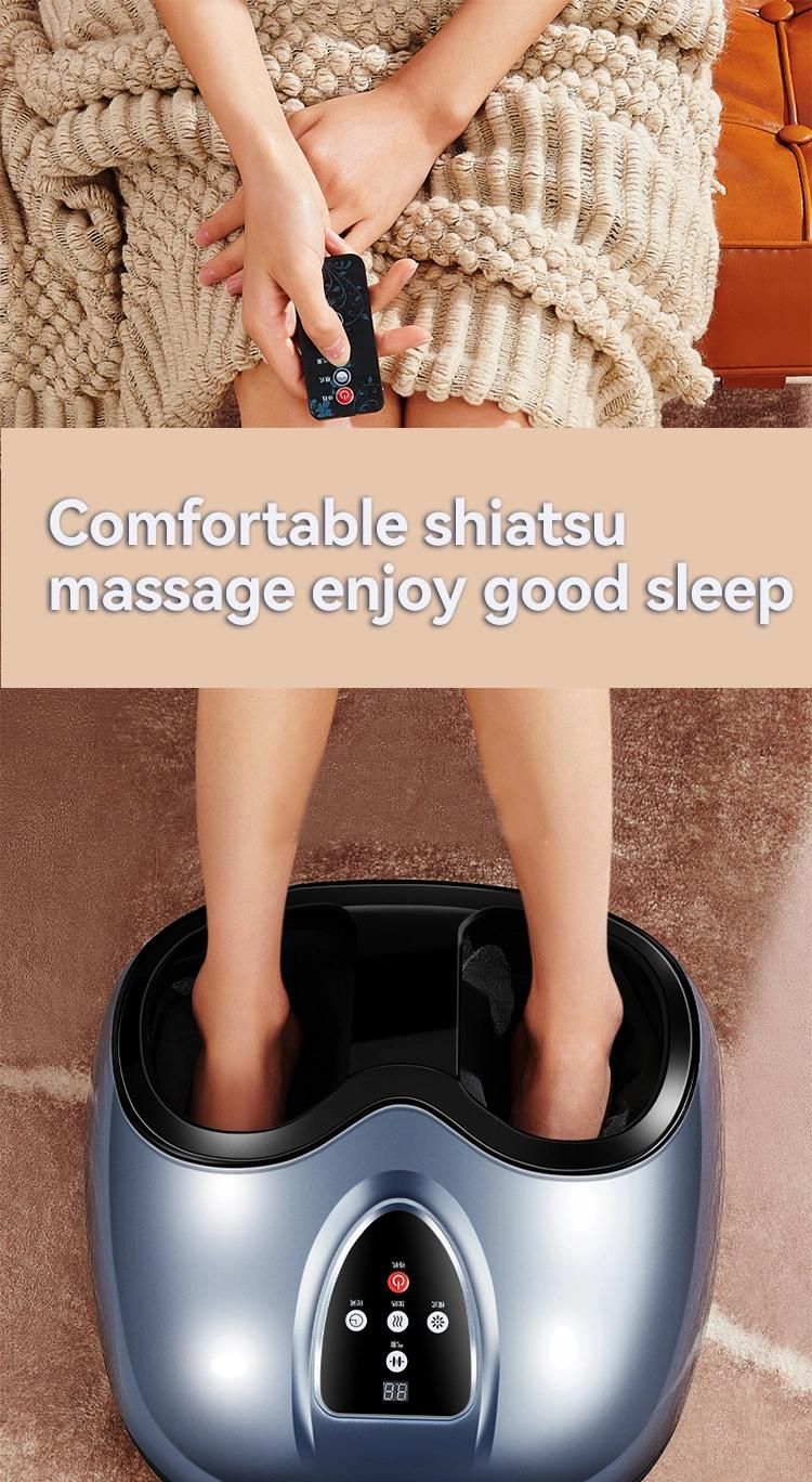 Z808 Hot Selling Full Body Electric Wireless Vibrating Heated Foot Massager for Korea Japan