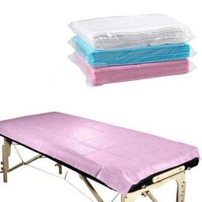 Disposable Massage Sheet Waterproof Non Woven Fabric Fitted Bed Sheets