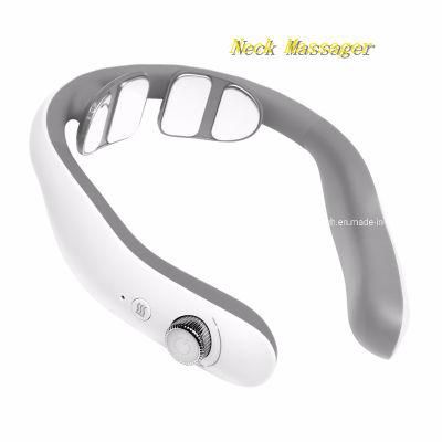 Wholesaler Electric Back Shoulder and Neck Kneading Massager with Heat Tool Pressure Pulse Massaging