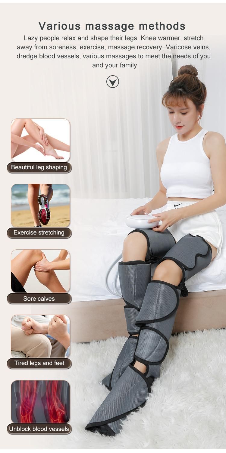 Quality and Comfortable Treatment to Restore The Full Leg Pneumatic Massager