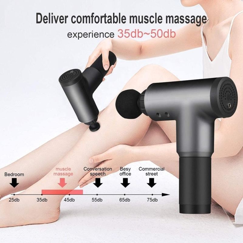 Relaxing Sports Deep Tissue Percussion Muscle Fascial Massage Gun