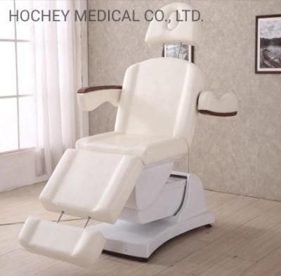 Hochey Medical 3 Motors Electric Beauty Bed Pedicure Chair for Salon SPA Dermatology Treatment Table