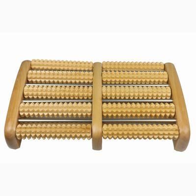 High Quality 10 Rolling Wooden Feet and Body Rolling Massage