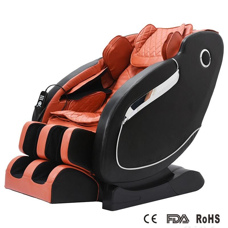 Electric L-Shaped Track Zero Gravity Music Infrared Jade Massage Chair