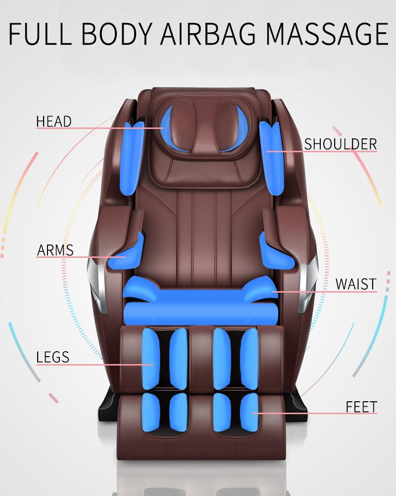 Whole Sale 3D Zero Gravity Full Body Massage Chair, MW-M890