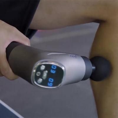 Handle Sports Electric Booster Impulse Percussion Deep Tissue Vibration Body Muscle Massage Gun