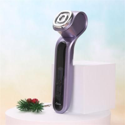 Portable Beauty Product Ultrasonic Photon RF Electrodes EMS Facial Massager